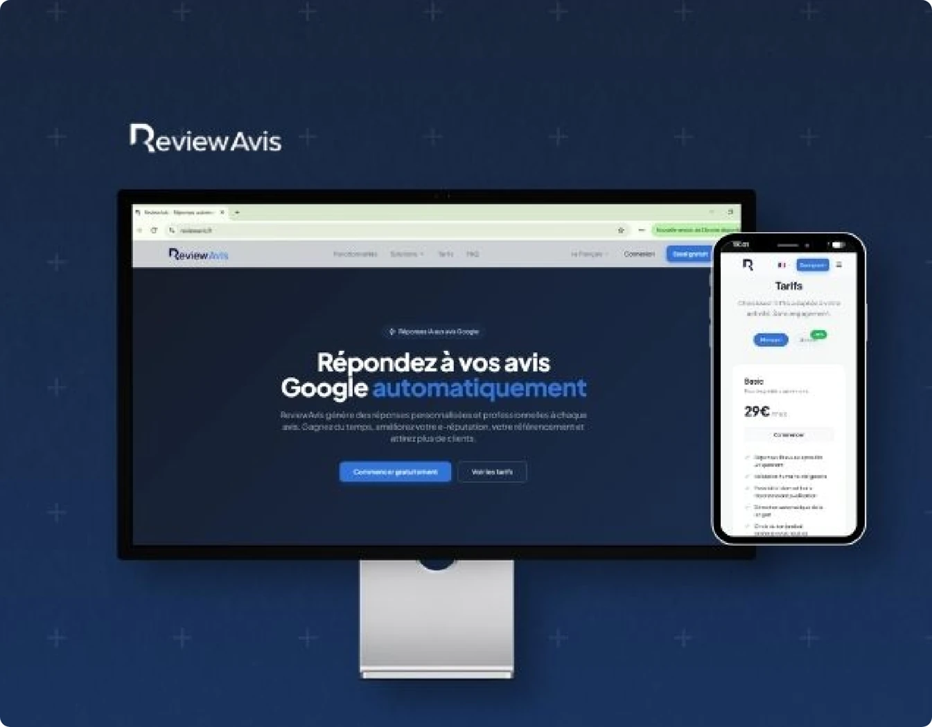 Projet Review Avis réalisé par Binary